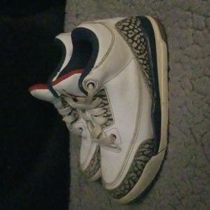 Retro Jordans(white,blue red,grey) Size:11c